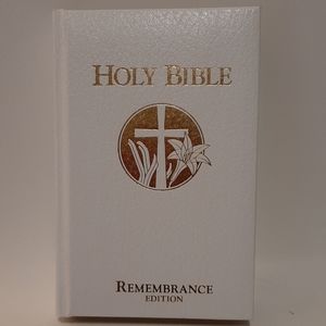 Holy Bible NAB Remembrance Edition Red Letter Hardcover 1970